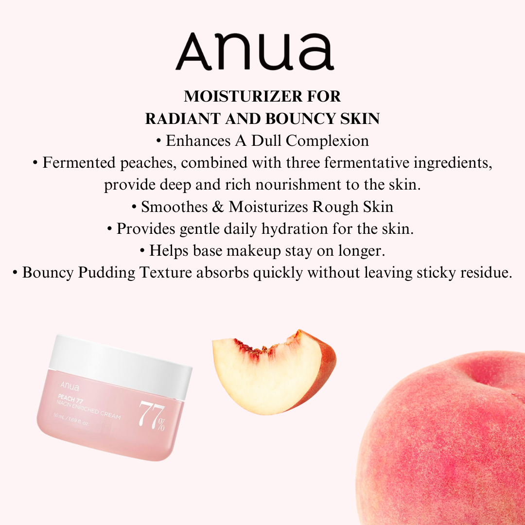 Anua Peach 77 Niacin Enriched Cream 50ml