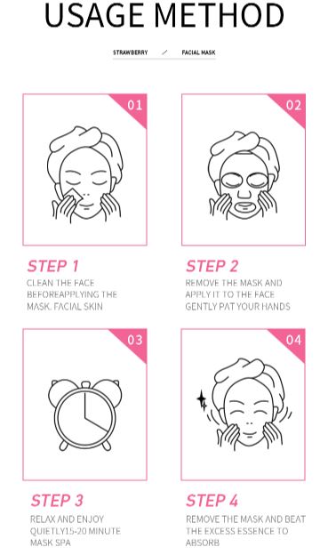 Glow & Nourish - Pack of 8 Random Face Sheet Masks (Bioaqua | Sadoer | Fayankou)