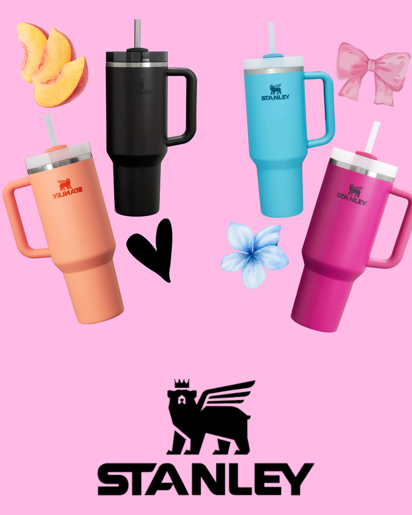 Stanley 1.20 L | Blue The Quencher H2.0 FlowState™ Tumbler | 40 OZ